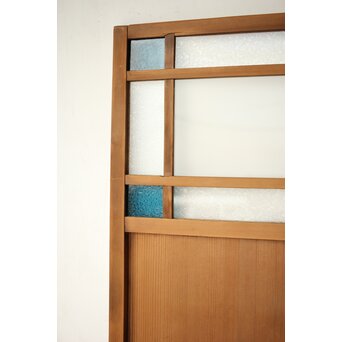 色ガラスの雪隠戸 2枚1組　GD0179 