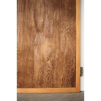 秋田杉系か 銘木雪隠戸　B1035 