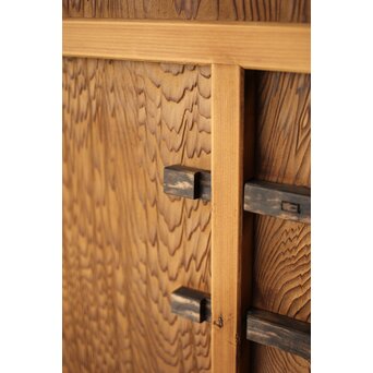 秋田杉系か 銘木雪隠戸　B1035 