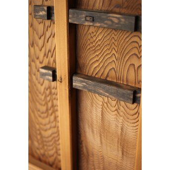 秋田杉系か 銘木雪隠戸　B1035 