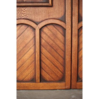 楢の建具 2枚1組　B1036 