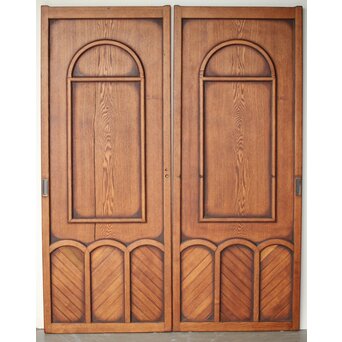 楢の建具 2枚1組　B1036