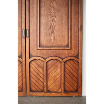 楢の建具 2枚1組　B1036 