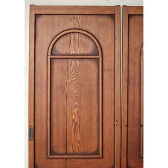 楢の建具 2枚1組　B1036 