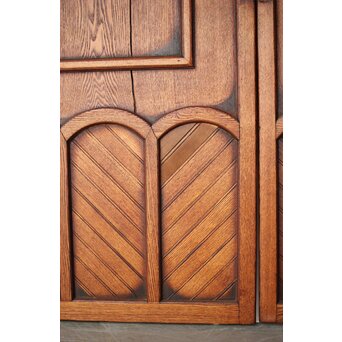 楢の建具 2枚1組　B1036 