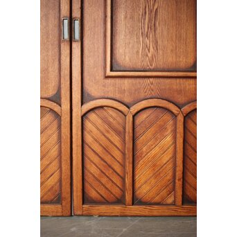 楢の建具 2枚1組　B1036 