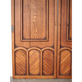 楢の建具 2枚1組　B1036 