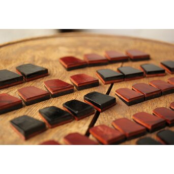 堆漆将棋駒 余歩2　Q333 