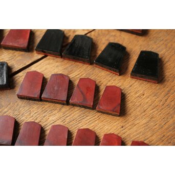 堆漆将棋駒 余歩2　Q333 