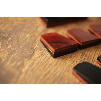 堆漆将棋駒 余歩2　Q333 