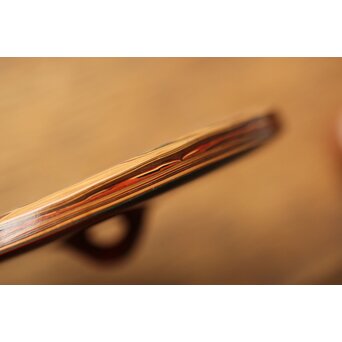 堆漆 根付 緒締め 煙管口　Q334 