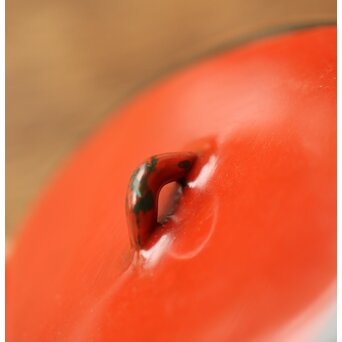 堆漆 根付 緒締め 煙管口　Q334 