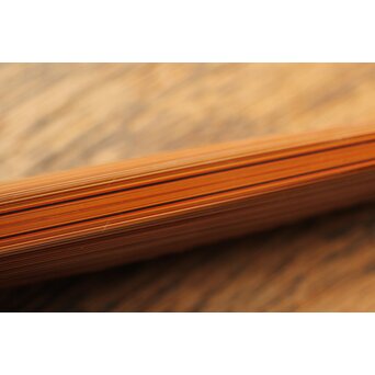 堆漆 根付 緒締め 煙管口　Q334 