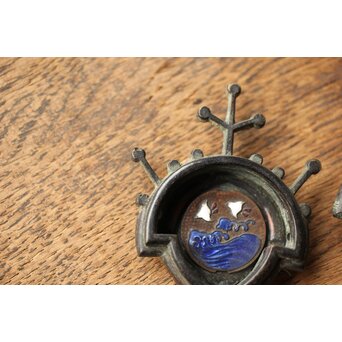 波千鳥 七宝引手 2個1組　M361 