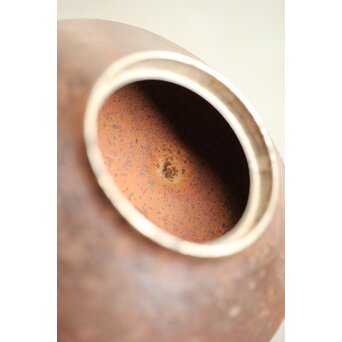 末広型 鉄打出香炉　M363 