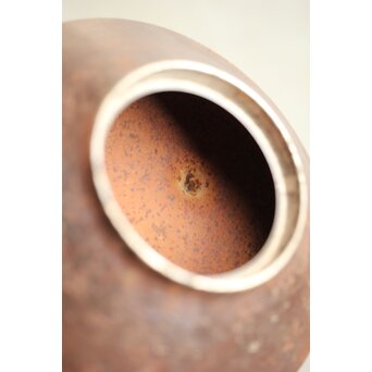 末広型 鉄打出香炉　M363 