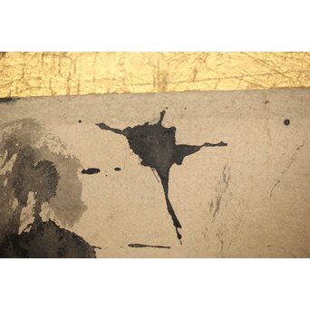 勅使河原蒼風【龍】紙本額装　Z423 