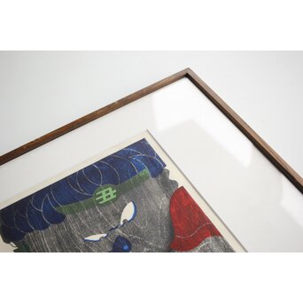 渡辺洋一 十二神将木版画 2枚1組　Z424 