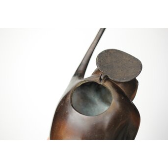 手長猿 吊香炉 銅器　M367 