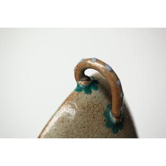 阿漕焼 盛絵 ぼたん 茶器一式　P361 