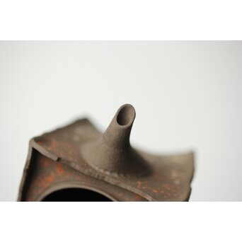 常滑焼 間野舜園 茶注 四方急須　P366 