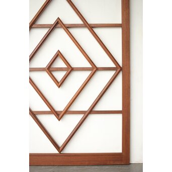 障子用チーク材建具　F253 