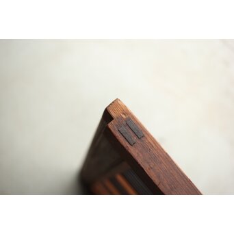 障子枠付クリアガラス格子戸 2枚1組　L1097 