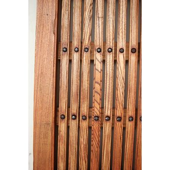 天地板 総欅巾着金具蔵戸　W111 