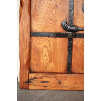 天地板 総欅巾着金具蔵戸　W111 