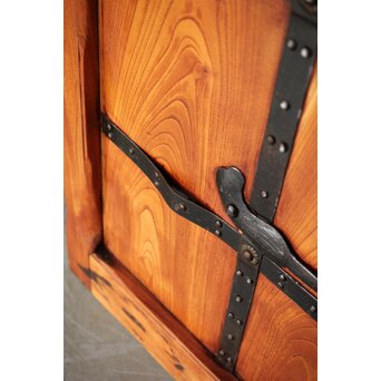 天地板 総欅巾着金具蔵戸　W111 