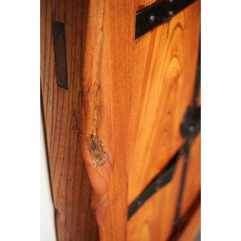 天地板 総欅巾着金具蔵戸　W111 