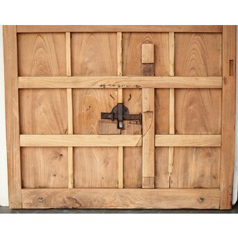 天地板 総欅巾着金具蔵戸　W111 