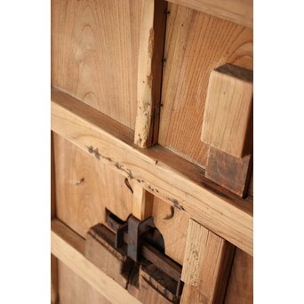 天地板 総欅巾着金具蔵戸　W111 