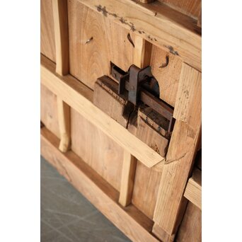 天地板 総欅巾着金具蔵戸　W111 