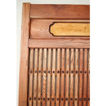 天地板 総欅巾着金具蔵戸　W111 