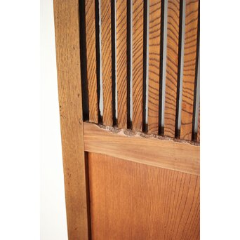 栗の格子蔵戸　W112 