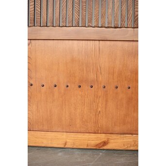 栗の格子蔵戸　W112 