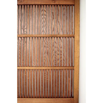 栗の格子蔵戸　W112 