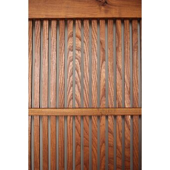 栗の格子蔵戸　W112 