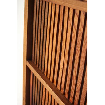 栗の格子蔵戸　W112 