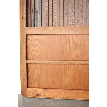 栗の格子蔵戸　W112 