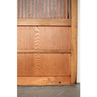 栗の格子蔵戸　W112 