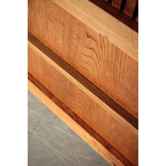 栗の格子蔵戸　W112 