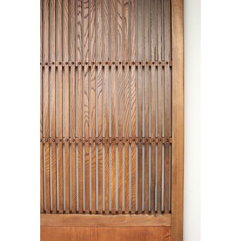 栗の格子蔵戸　W112 