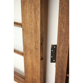 ラワンの洋館観音開きプレスガラスドア 3枚仕様　GD0181 ここを接続します