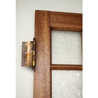 ラワンの洋館観音開きプレスガラスドア 3枚仕様　GD0181 