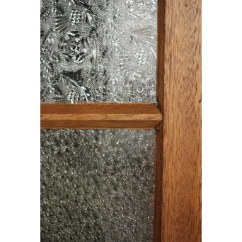 ラワンの洋館観音開きプレスガラスドア 3枚仕様　GD0181 