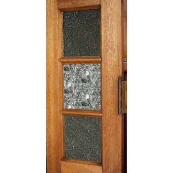 ラワンの洋館観音開きプレスガラスドア 3枚仕様　GD0181 