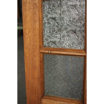 ラワンの洋館観音開きプレスガラスドア 3枚仕様　GD0181 