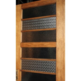 ラワンの洋館観音開きプレスガラスドア 3枚仕様　GD0181 こちらのガラスは新調物